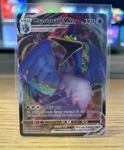 Pokemon Cramorant VMAX 055/072 Shining Fates Ultra Rare Holo Vmax 320 HP - Image 1