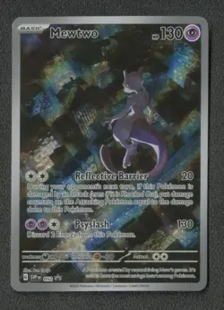 2023 Pokemon SV Scarlet & Violet Black Star Promo Mewtwo #052 - Image 1