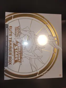 Pokemon TCG Sword and Shield Elite Trainer Box Brilliant Stars ETB, Sealed 820650870125 - Image 1