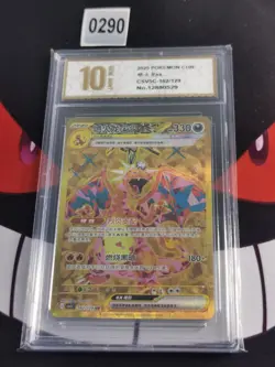 Pokemon TCG S-Chinese CSV5C Charizard ex 162/129 UR-Pyxis gold 10 - Image 1