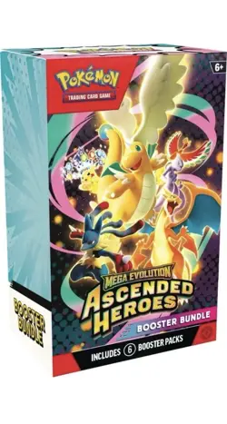 Pokemon Ascended Heros Booster Bundle English in hand Sealed x 4 - Image 1