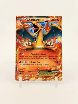 2014 Pokemon XY17 Black Star Promo Charizard EX Rare Holo LP Fast Free Ship - Image 1