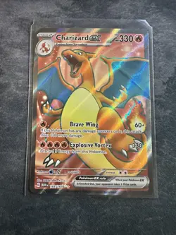 2016 Pokemon XY Evolutions Charizard EX 183/165 Full Art Holo Secret Rare - Image 1