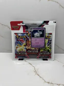 Pokemon TCG: Obsidian Flames 3-Pack Blister - Image 1