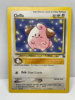 Cleffa Black Star Promo 31 Pokemon TCG Moderately Played - Image 1