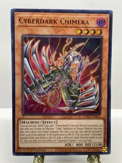 CYBERDARK CHIMERA SDCS-EN002 ULTRA RARE STRUCTURE DECK: CYBER STRIKE YU-GI-OH - Image 1