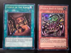 Yu-Gi-Oh! YuGiOh Mystical Beast of Serket SDMA-EN037 & Temple of the Kings | 1st - Image 1