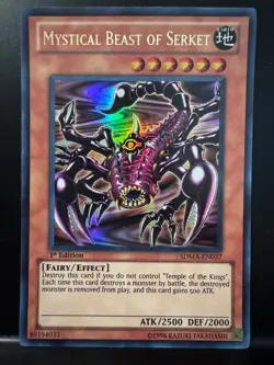 Yu-Gi-Oh! YuGiOh Mystical Beast of Serket SDMA-EN037 & Temple of the Kings | 1st - Image 2