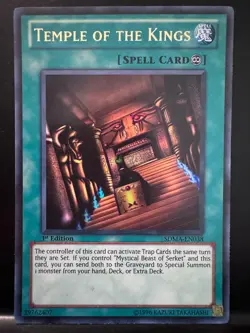 Yu-Gi-Oh! YuGiOh Mystical Beast of Serket SDMA-EN037 & Temple of the Kings | 1st - Image 5