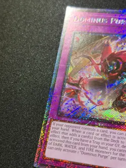 Dominus Purge 1st Edition [LP] Platinum Secret Rare RA05-EN150 - Yu-Gi-Oh! - Image 2