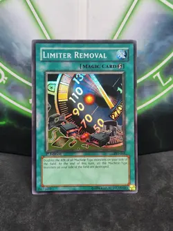 Yugioh Limiter Removal PSV-064 Super Rare 1st Edition NM - Image 1