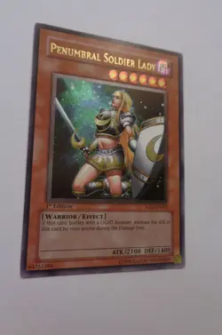 Penumbral Soldier Lady SOD-EN033 (Ultimate Rare, 1st Ed, Lightly Played / LP) - Image 1