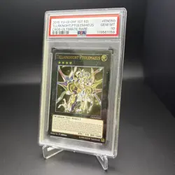 YUGIOH Tellarknight Ptolemaeus CROS-EN050 Ult 1st Ed PSA 10 - Image 1