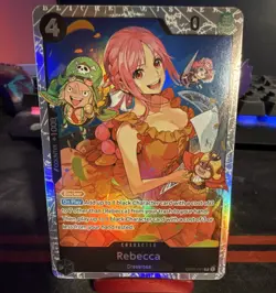 Bandai Rebecca OP05 Foil Character Blocker OP05-091 One Piece CCG EN - Image 1