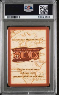 2001 ONE PIECE CARDDASS HYPER BATTLE GRAND BOX DX #C532 STRAW HAT CREW PSA 10 - Image 2