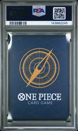 2025 ONE PIECE JAPANESE OP11-A FIST OF DIVINE SPEED ALT ART #004 SHANKS PSA 10 - Image 2