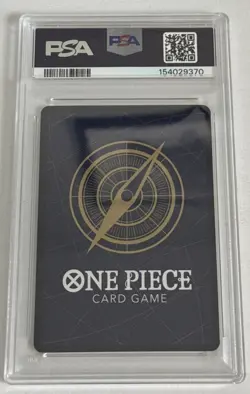 PSA 10 Mihawk OP12-030 SP SR Azure Seas Seven ONE PIECE Card Japanese 2025 - Image 2