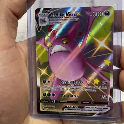 Pokemon Cards Crobat VMAX SWSH099 Shiny Full Art Promo NM/MT Pokemon Nintendo - Image 1