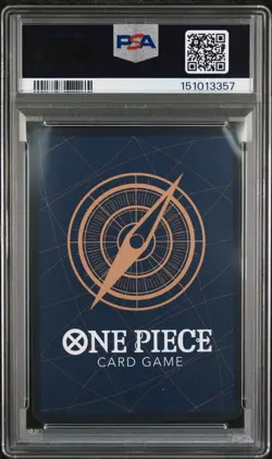 2026 ONE PIECE PROMOS COLLEGE BASKETBALL: US VOYAGE #055 MONKEY D. LUFFY PSA 10 - Image 2