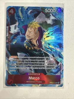 Marco OP02-018 Alt Art - One Piece TCG - English Rare Alternate Art - Image 1