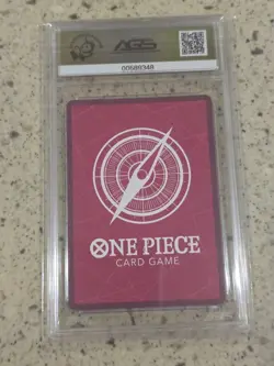 2025 One Piece Silvers Rayleigh Alternate Art! English! AGS 10 #OP12-001! - Image 2