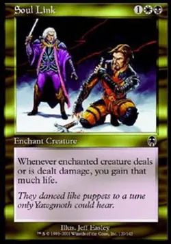 Soul Link - Light Play MTG Apocalypse - Image 1