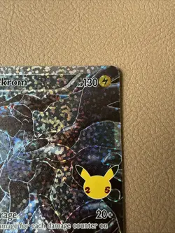 2011 Pokemon Black & White #114 Zekrom Holofoil Celebrations Full Art - Image 3