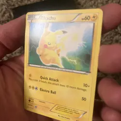 Pikachu BW54 Black & White Regular Black Star Promo Near Mint NM 2012 - Image 3