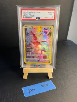 Latias GG20/GG70 - Pokemon TCG Crown Zenith Galarian Gallery Holo PSA 9 MINT - Image 1