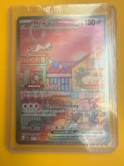Mew ex SVP 053 Pokemon TCG Scarlet Violet 151 Black Star Promo Full Art SEALED - Image 4