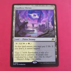 2025 Magic The Gathering Edge of Eternities - Promo #0254 - GODLESS SHRINE - Image 1