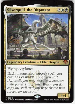 Silverquill the Disputant 226 Secrets of Strixhaven Magic the Gathering - Image 1
