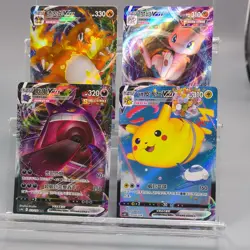Pokemon TCG S-Chinese Gengar Mew Charizard Pikachu VMAX RRR lots of 4 - Image 1