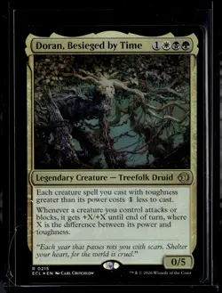 Doran, Besieged by Time - 215 - Foil - ECL - NM - MTG Magic the Gathering - Image 1