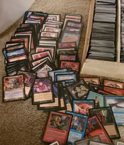 1200+ MAGIC THE GATHERING CARDS LOT OLD VINTAGE LEGACY 1994-2003 W/25 Rare - Image 2