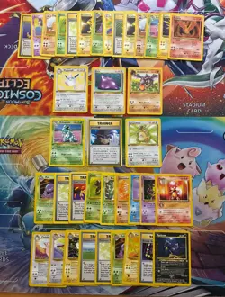 Vintage Pokemon Card Lot WOTC First Edition Etc Ditto Magby Moltres - Image 1