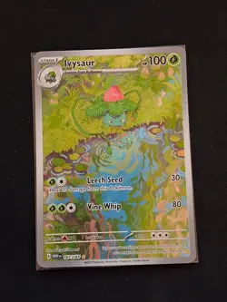 Ivysaur Scarlet Violet-151 Holo Card 167/165 IR English MINT ☆☆ - Image 1