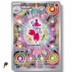 Medicham 241/217 - 2026 Ascended Heroes Illustration Rare Holo Pokemon Card NM - Image 1