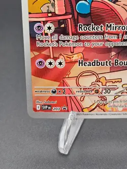 Team Rocket's Wobbuffet 203 - SV: Scarlet & Violet Promo Cards - (NM) - Image 5