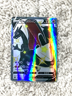 Charizard V HP220 Claw Slash #079/073 Holo Fan Art Display Card NM! - Image 1