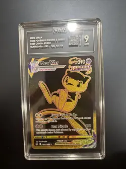 Pokemon TCG Card - Mew VMAX Lost Origin Trainer Gallery TG30/TG30 - Image 1