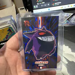 Pokemon Gengar Rocket Team Foil Ghost Pokemon TCG Card English - Image 1