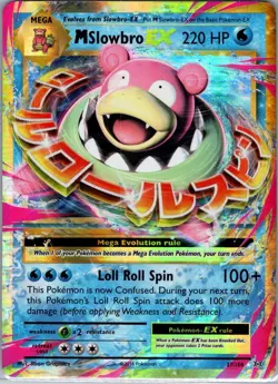 M Slowbro EX 27/108 XY - Evolutions - Pokemon Card - NM - Image 1