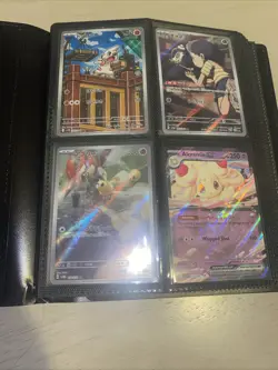 Pokemon Card Lot Binder Collection 52 Cards Perfect Gift Binder Included - Image 1