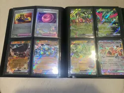 Pokemon Card Lot Binder Collection 52 Cards Perfect Gift Binder Included - Image 5