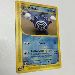 Pokemon Poliwhirl Expedition Base Set Card 089/165 Regular NM - Image 1