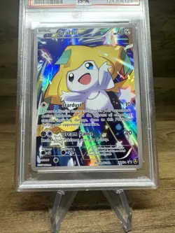 2017 POKEMON XY PROMO PREM TRAINER XY COLLECTION FULL ART/JIRACHI PSA 8 - Image 4