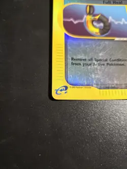 LP Full Heal 154/165 Expedition Base Set Reverse Holo Pokemon Card - Image 3