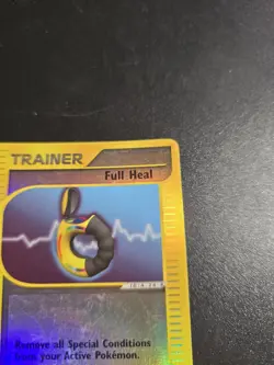 LP Full Heal 154/165 Expedition Base Set Reverse Holo Pokemon Card - Image 5