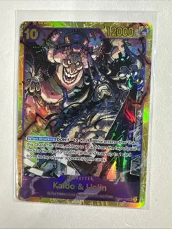 One Piece Kaido & Linlin OP08-119 Two Legends Secret Rare Foil 10 Card - Image 1